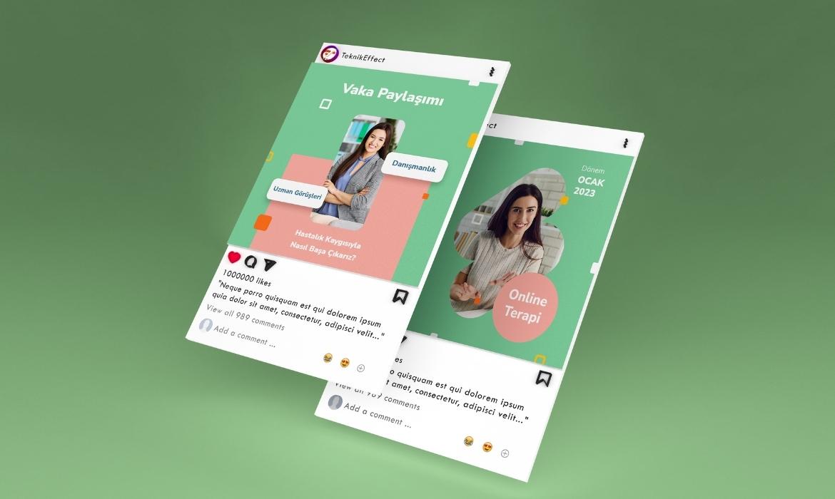 online psikolog sosyal medya yönetim görseli