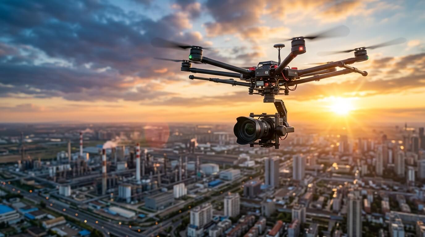 Bursa Tanıtım Filmi Çekimi & Kurumsal Video Rehberi 6 bursa drone cekimi havadan fabrika video cekimi fiyatlari